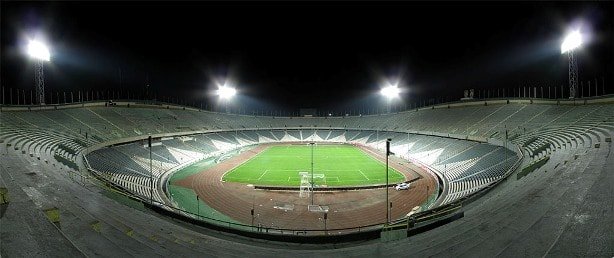 Azadi Stadium of Tehran - avery big soccer stadium in Iran